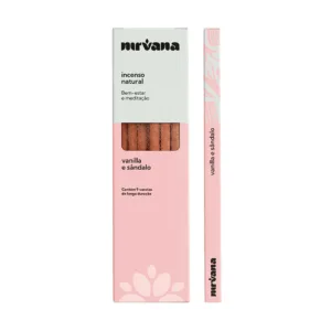Incenso Natural Nirvana - Esolha o Seu - Vanilla e Sândalo
