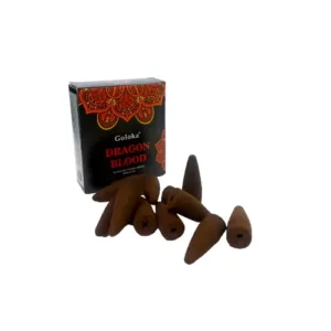 Incenso Goloka Cone - Escolha o Seu Aroma - Dragon Blood