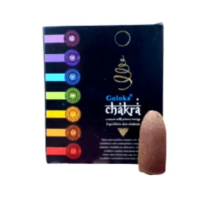 Incenso Goloka Cone - Escolha o Seu Aroma - Chakra