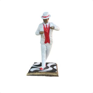 Malandro (B) (R) 24 cm - Resina - Umbanda Candomble